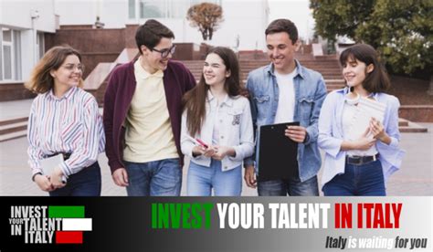 Italian Government’s Invest Your Talent Scholarship and Internship Program for Foreign Students 2023/2024